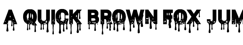 Preview of Blood Thirst Regular font