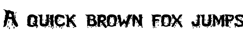 Preview of BloodFeastSW Regular font
