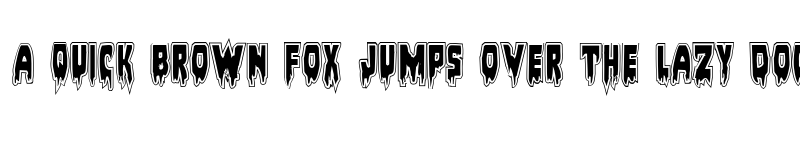 Preview of Bloodlust Academy Regular font