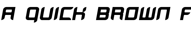 Preview of BloodWax Medium Italic font