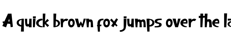 Preview of Bloody Buzzett Regular font