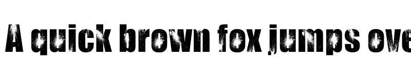 Preview of Bloody Impact Regular font