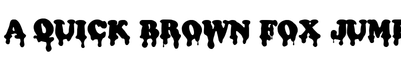 Preview of Bloody Office Regular font