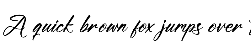 Preview of Blookwelly Regular font