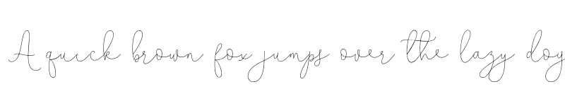 Preview of blossom lovely Regular font