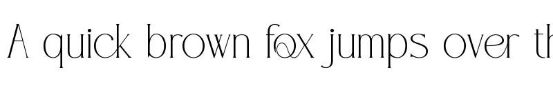 Preview of Blosvet Regular font