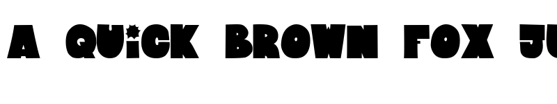 Preview of Bloxxxx ExtraBold font