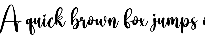 Preview of Blubbery Regular font