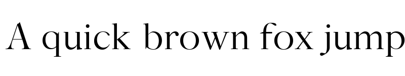 Preview of Bludhaven Regular font