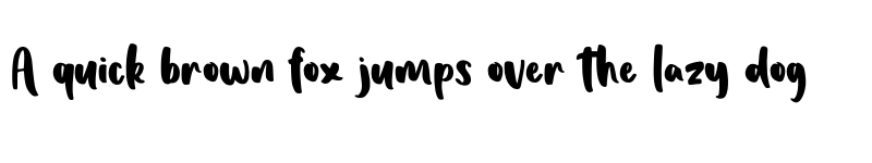 Preview of Blue Berry Regular font