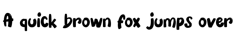 Preview of BLUE CHERIES Regular font