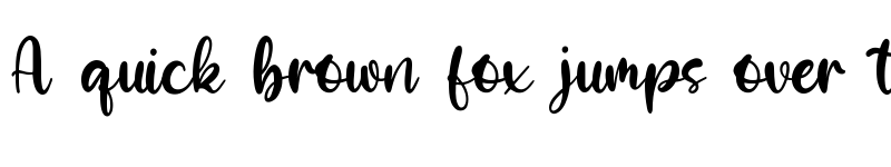 Preview of Blue Elfira Regular font