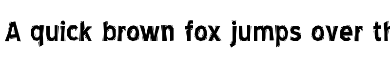 Preview of Blue Highway Linocut Regular font