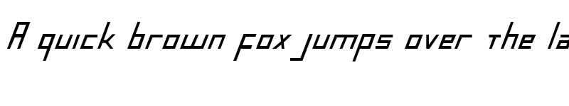 Preview of Blue July Bold Condensed Bold Condensed font