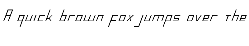 Preview of Blue July Condensed Condensed font