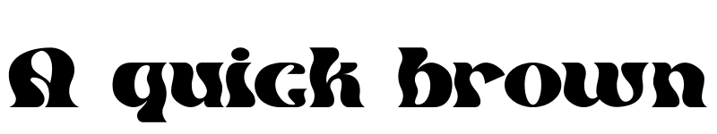 Preview of BLUE OCEAN Regular font