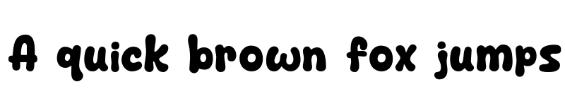 Preview of Blue Style Regular font