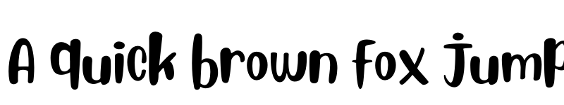 Preview of Blueberry Regular font