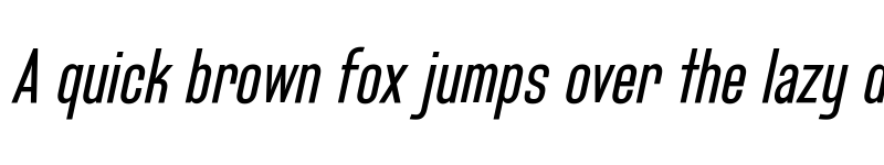 Preview of Bluefish Demo Italic font