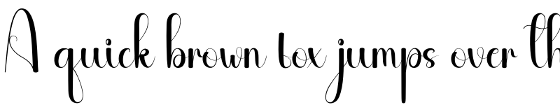 Preview of Blueline Regular font