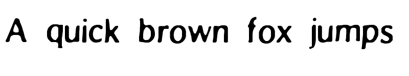 Preview of Blur Bold font