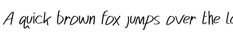 Preview of Blushie Regular font