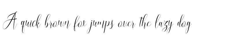 Preview of Blussafir Regular font
