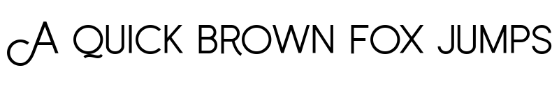 Preview of Bluzonir Regular font