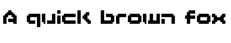 Preview of BM army A12 font