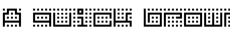 Preview of BM kitchen A10 font