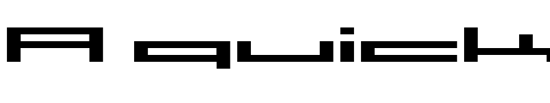 Preview of BM press A7 font