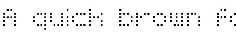 Preview of BM receipt A11 font