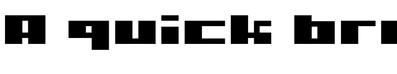 Preview of BM rizer A6 font