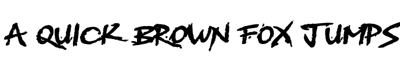 Preview of BMX Radical Bold font