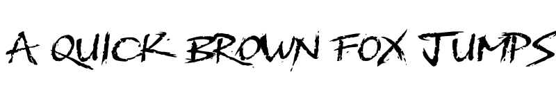 Preview of BMX Radical Regular font