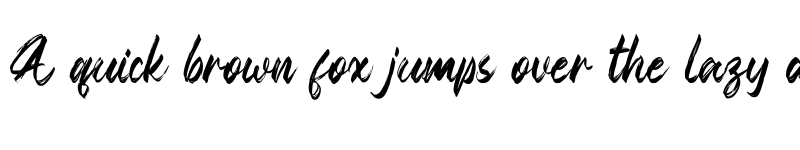 Preview of Boank Regular font