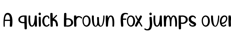 Preview of Boba Panda Regular font