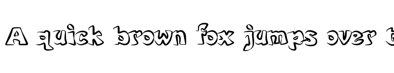 Preview of bobotoh Regular font