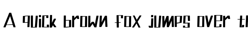 Preview of BOBSQUARE Regular font