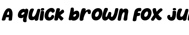 Preview of Bochild Regular font