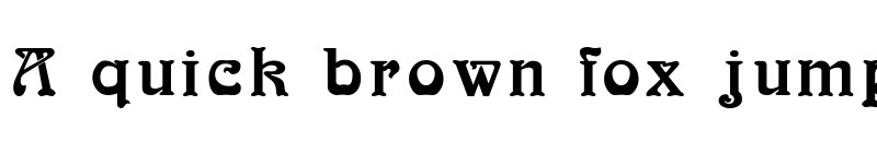 Preview of Bocklin Regular font