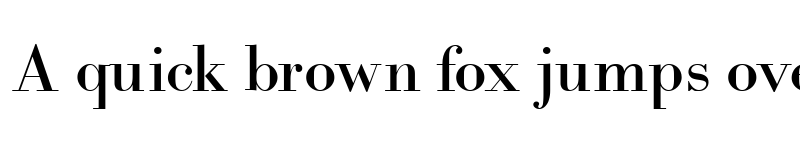 Preview of Bodidota Regular font