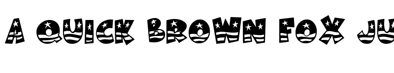 Preview of BodieMF Flag font