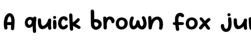 Preview of Bodo Amat Regular font