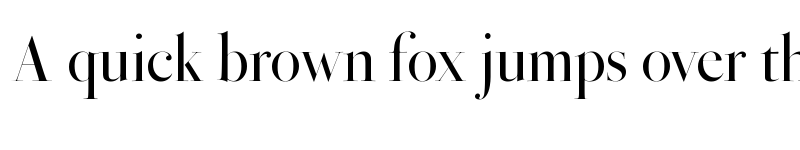 Preview of Bodoni Ferrara Banner Medium font