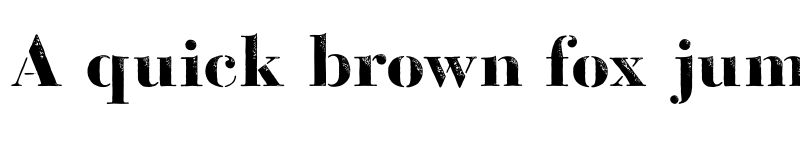 Preview of Bodoni Fragile Regular font