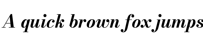 Preview of Bodoni Moda 9pt Bold Italic font