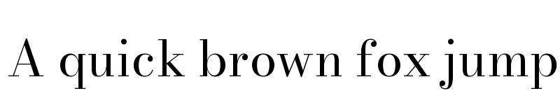 Preview of Bodoni Moda Regular font