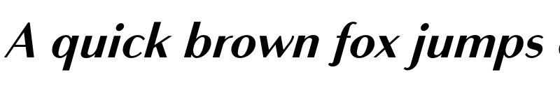 Preview of Bodoni Sans Text Bold Italic font