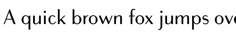 Preview of Bodoni Sans Text Regular font